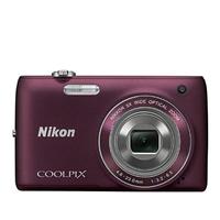 Nikon Coolpix S4100 14mp Digital Camera Plum Refurbished